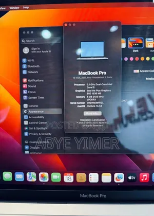 New Laptop Apple MacBook Pro 2017 8GB Intel Core I5 SSD 256GB