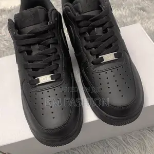 Master Quality Air Force Men's Sneakers 40 - 44 Dark Black