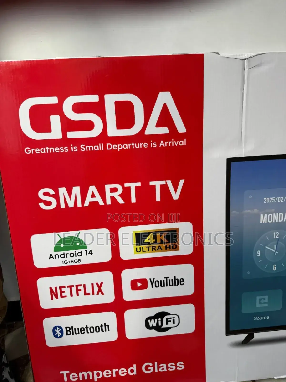 Gsda Tv 60" Smart Android Tv New Arrival 2025