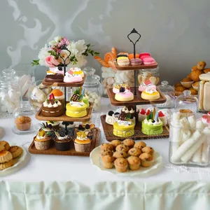 Three Layer Dessert Tray