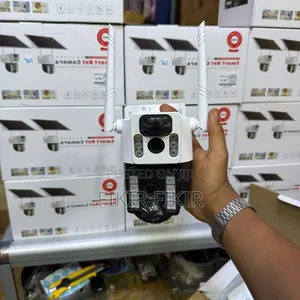 V380 Dual Lens Outdoor Security Camera