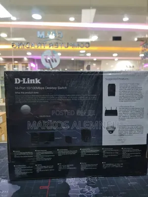 With the D-Link 16-Port Fast