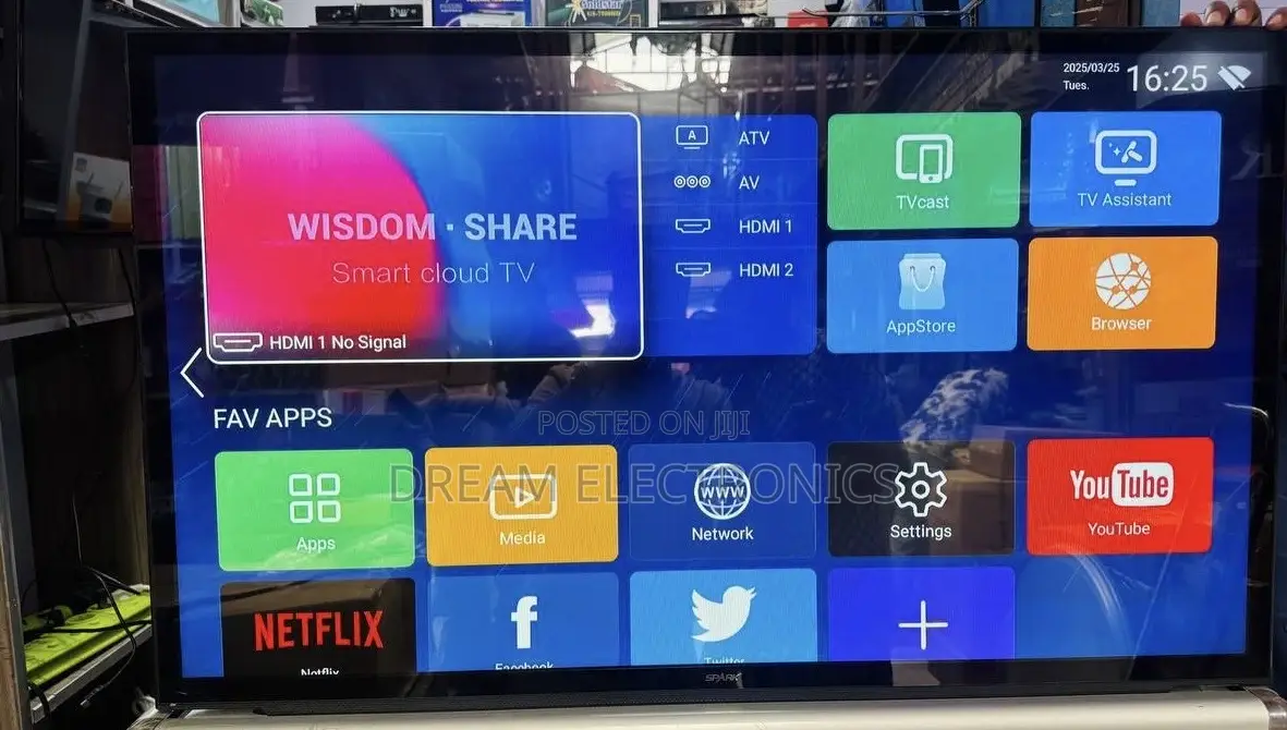 Mewe Wholaos Double Screen Television