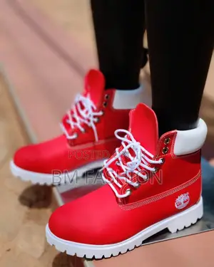 Timberland High Red