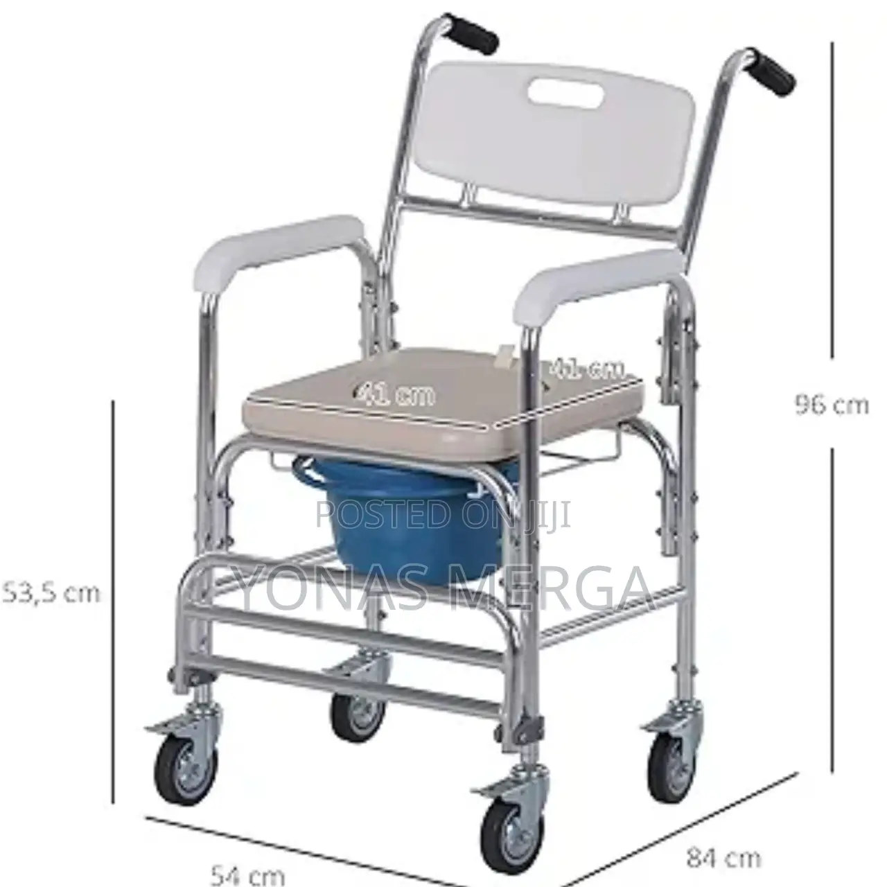 Shower Chair - Removable Bucket垣道pot Chair已故potty Chair• Pot