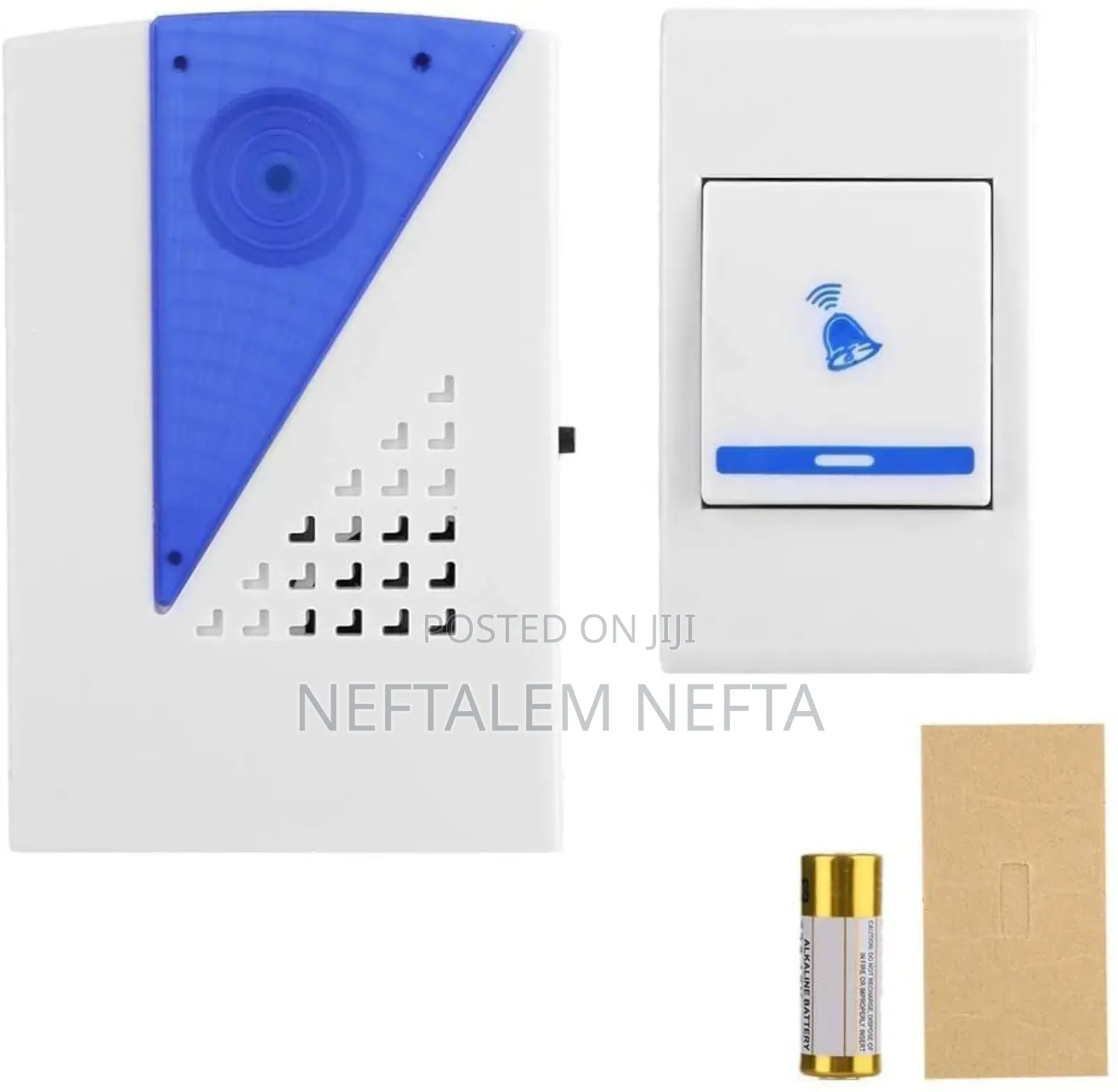 Jec Wireless Remote Control Doorbell
