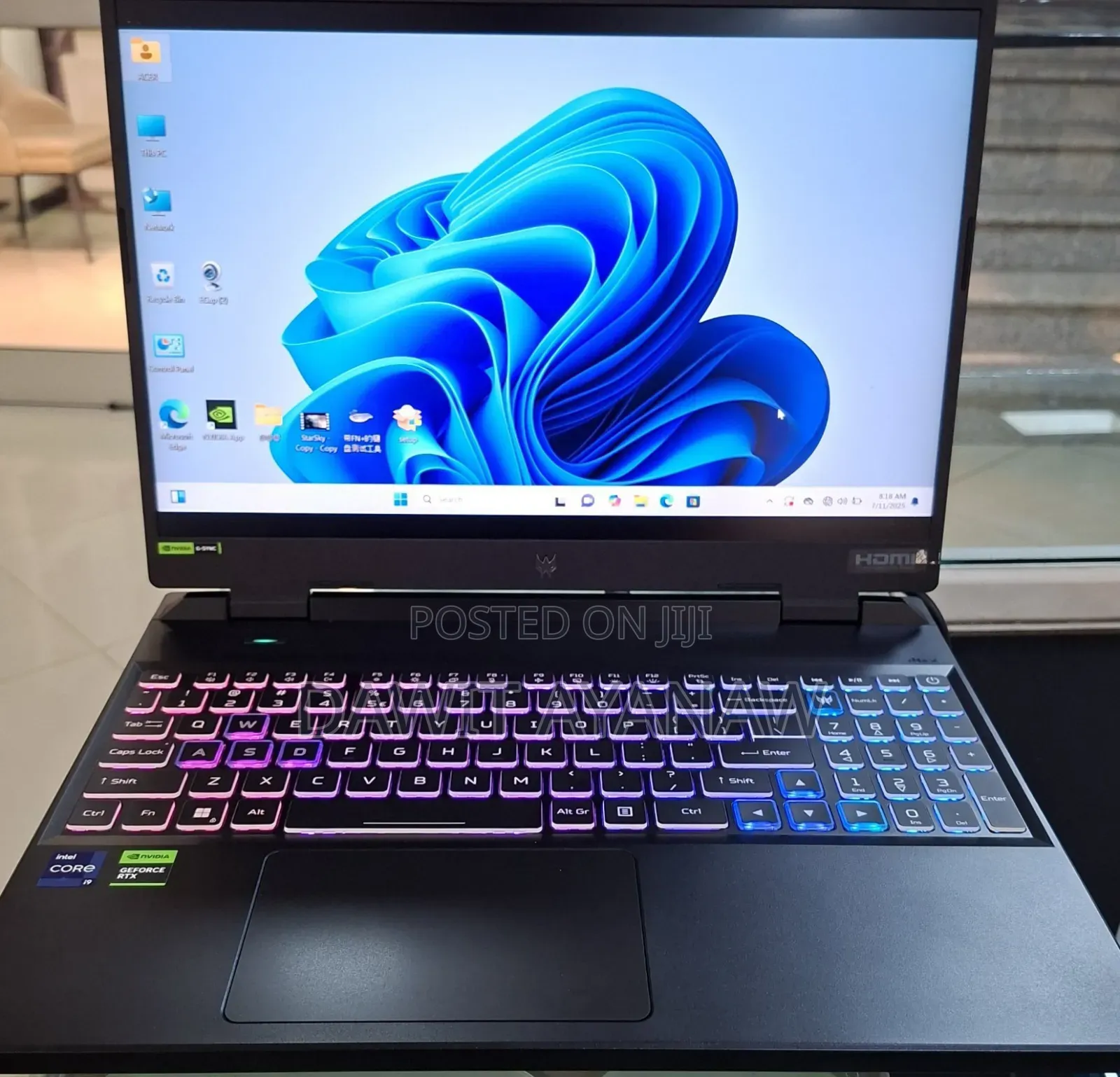 New Laptop Acer Predator Helios 300 16GB Intel Core I9 SSD 1T