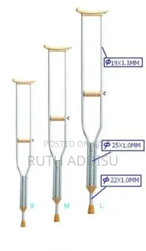 Axillary Bilateral Crutches到底crutches戎馬new Medical Crutches