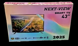 Next-View Tv 43" Smart Android Tv New 2025