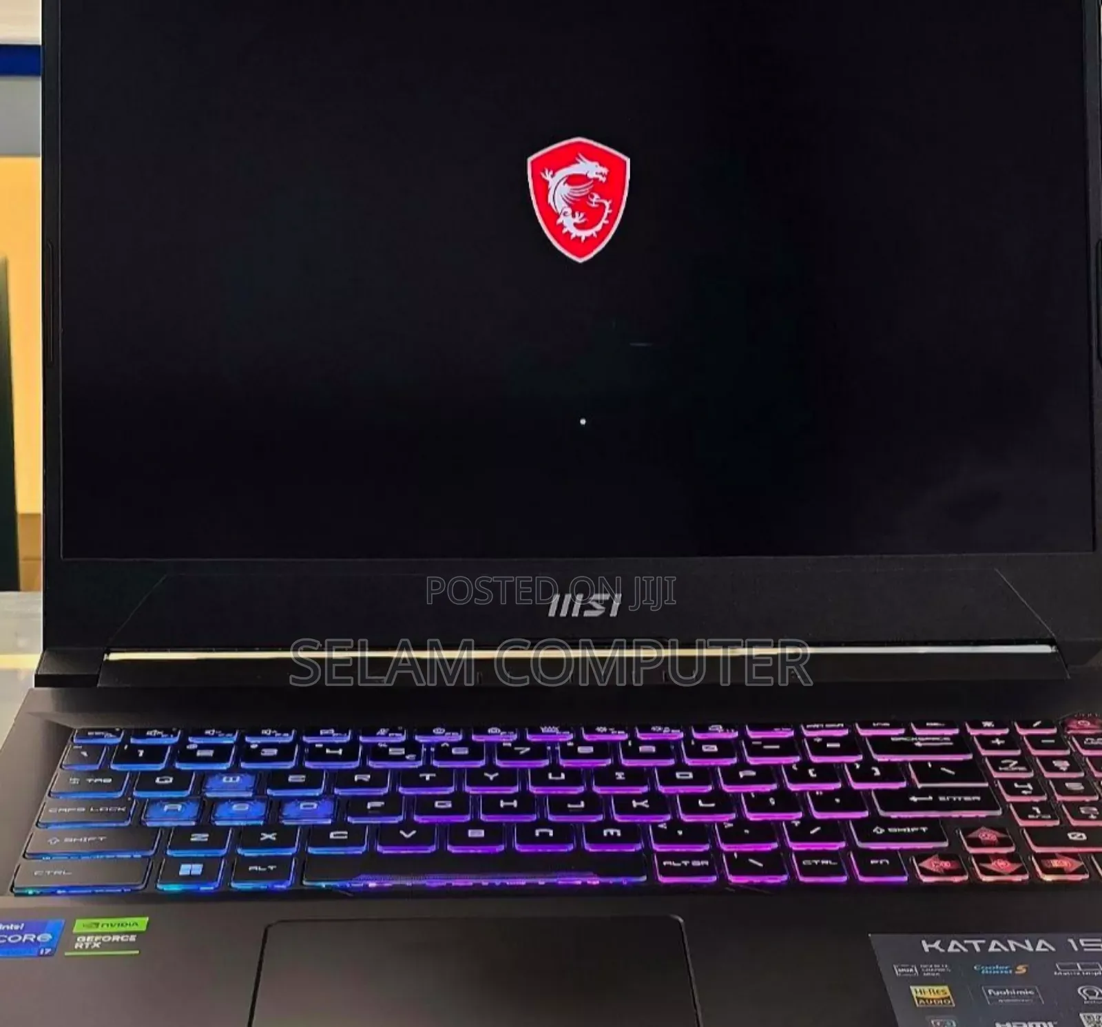 New Laptop MSI GF63 16GB Intel Core I7 SSD 1T