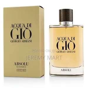 Giorgio Armani Absolu Mens Perfume for Men