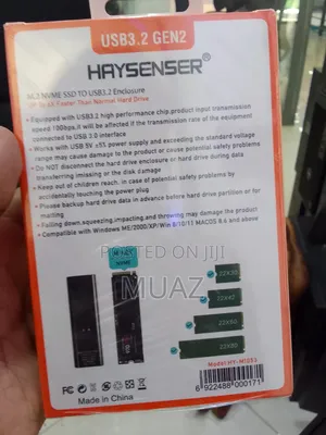 Haysenser M.2 Nvme Ssd To Usb