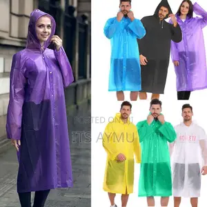 Rain Coat /የዝናብ ልብስ Reusable Rain Coat