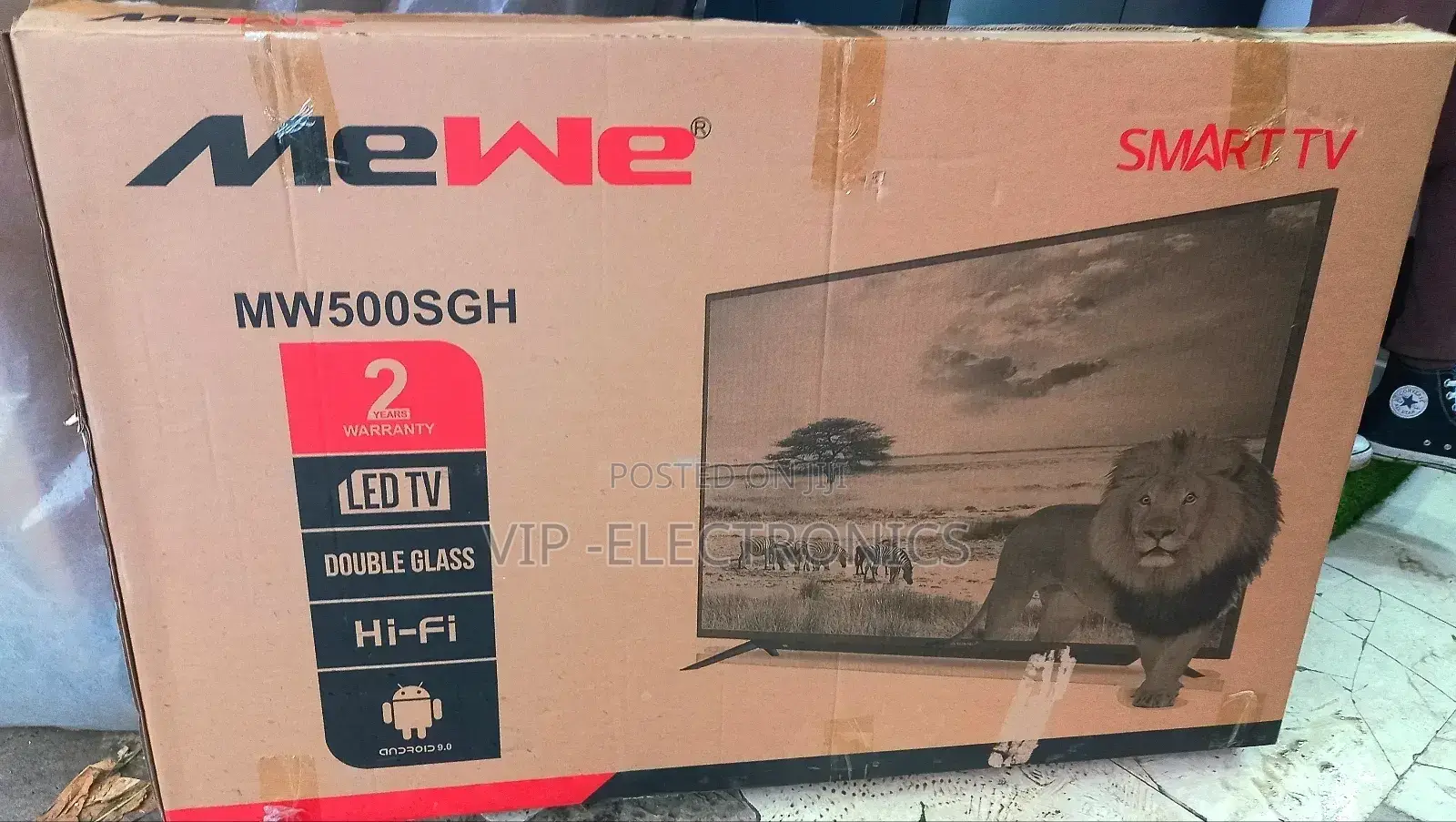 Mewe 50inch Tv Smart Android New 2025