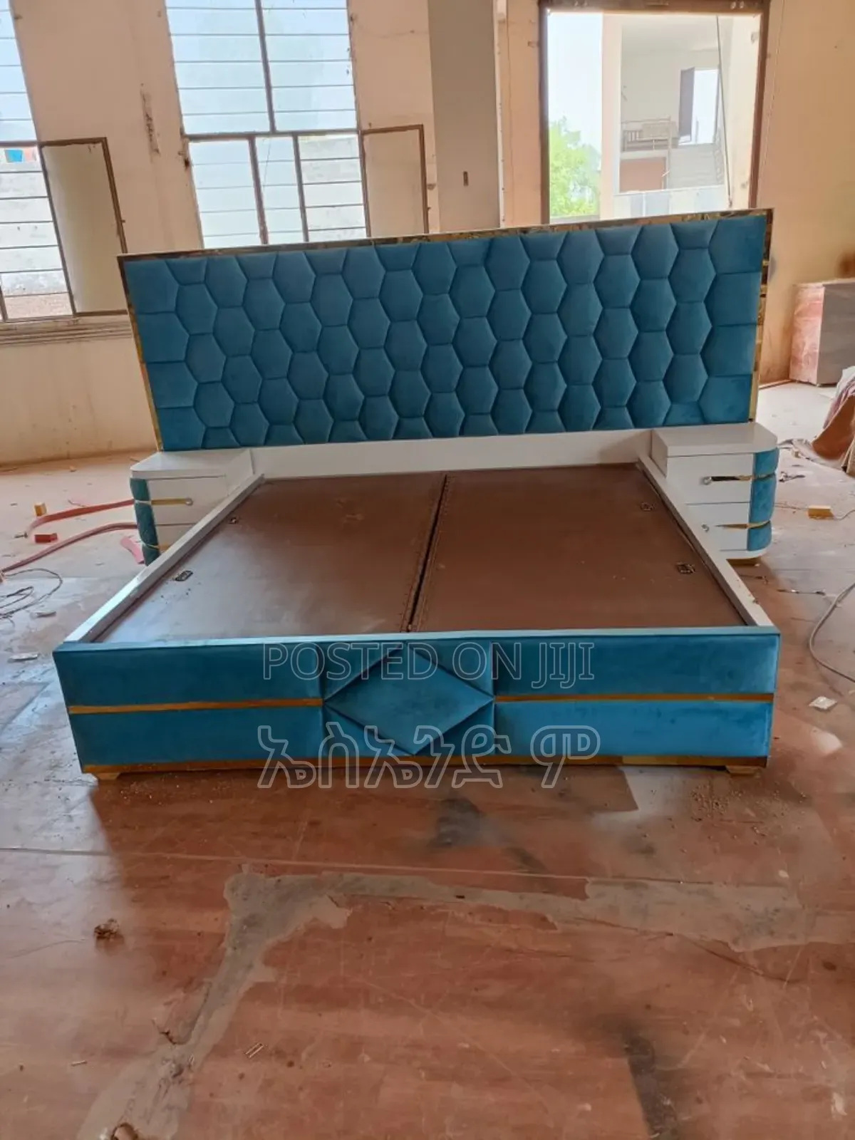 Talib Style Super King Bed Design
