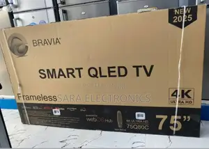 Bravia 75" Qled Framless Tv
