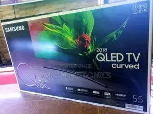 Samsung 55" Curved Qled New 2018 Paked Tv