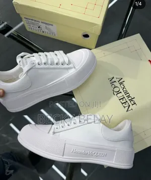 Alexander McQueen White Shoes