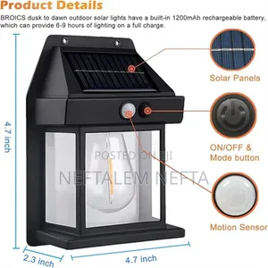 Solar Induction Wall Lamp