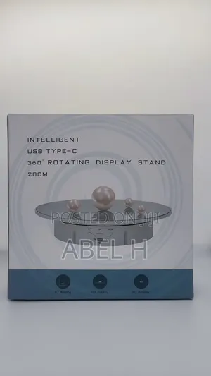 Electric 360° Rotating Display Stand