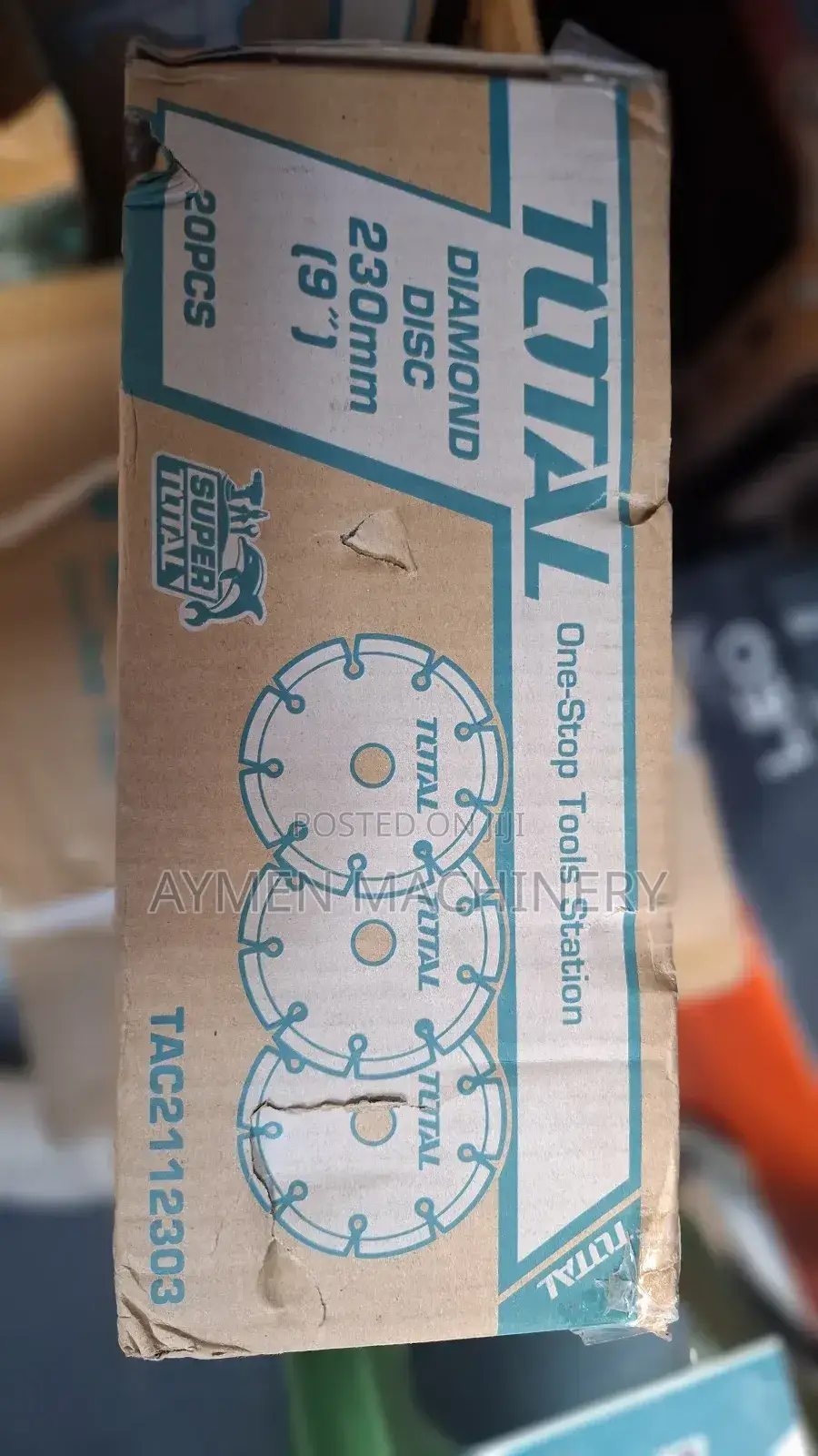 Total Diamond Disc 230mm ለሴራሚክ ለማርብል