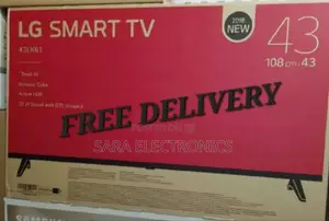 Lg 43" Single Screen 2018 Model New Paked Tv
