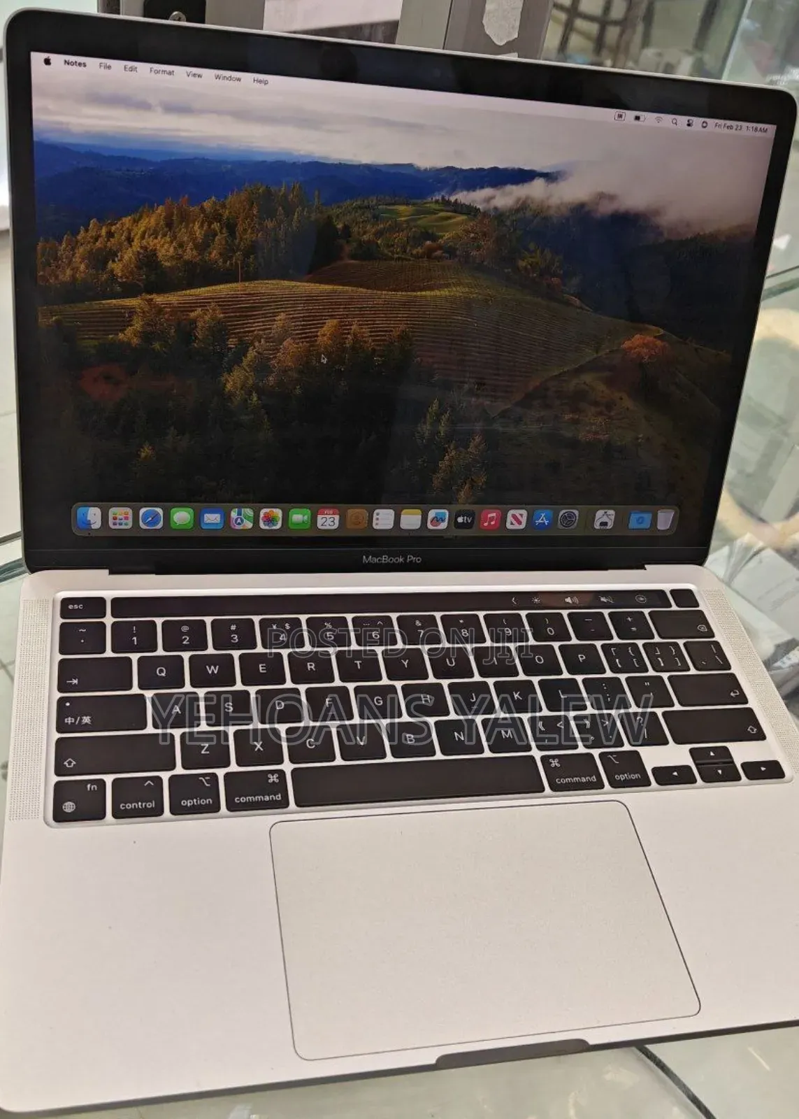 New Laptop Apple MacBook Pro 8GB Apple M1 SSD 256GB