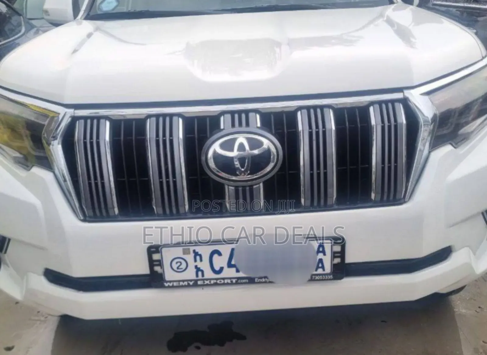 Toyota Land Cruiser Prado 2018 White