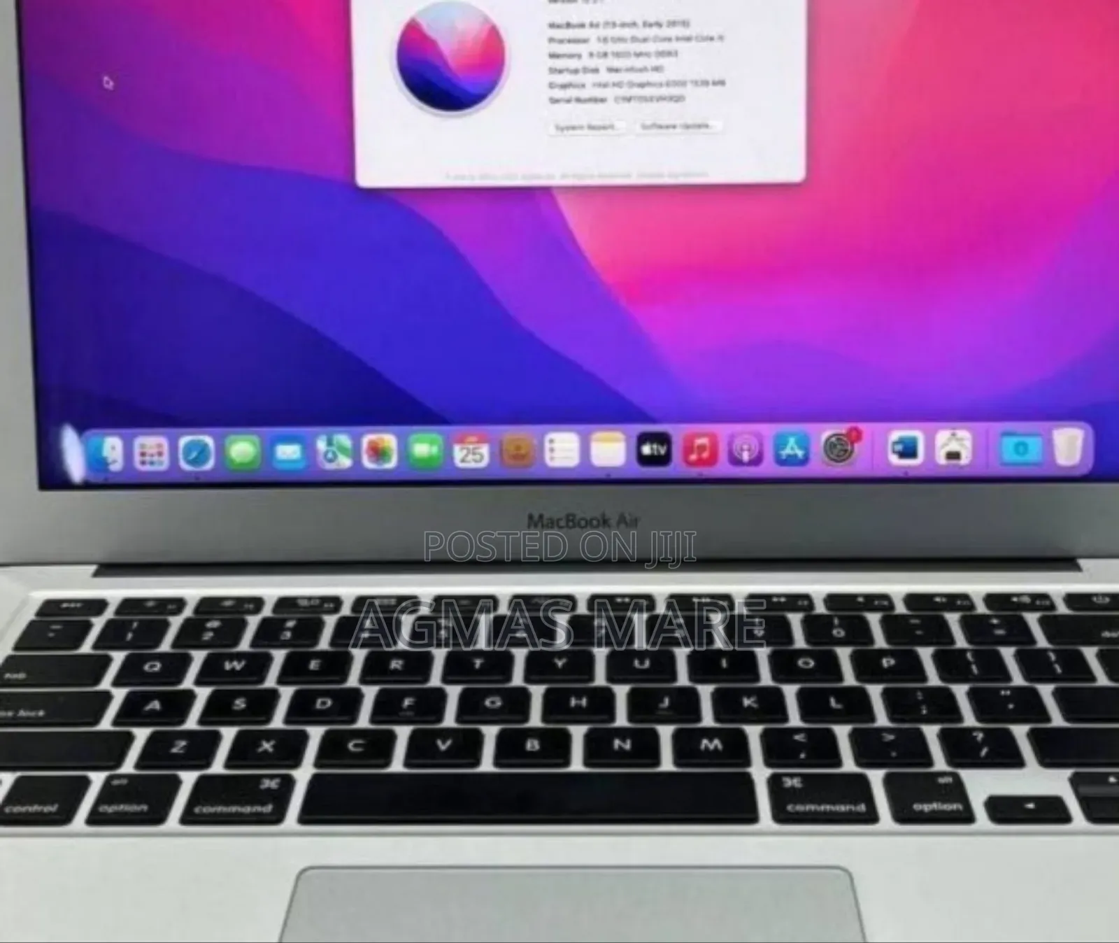 New Laptop Apple MacBook Air 2017 8GB Intel Core I7 SSD 256GB