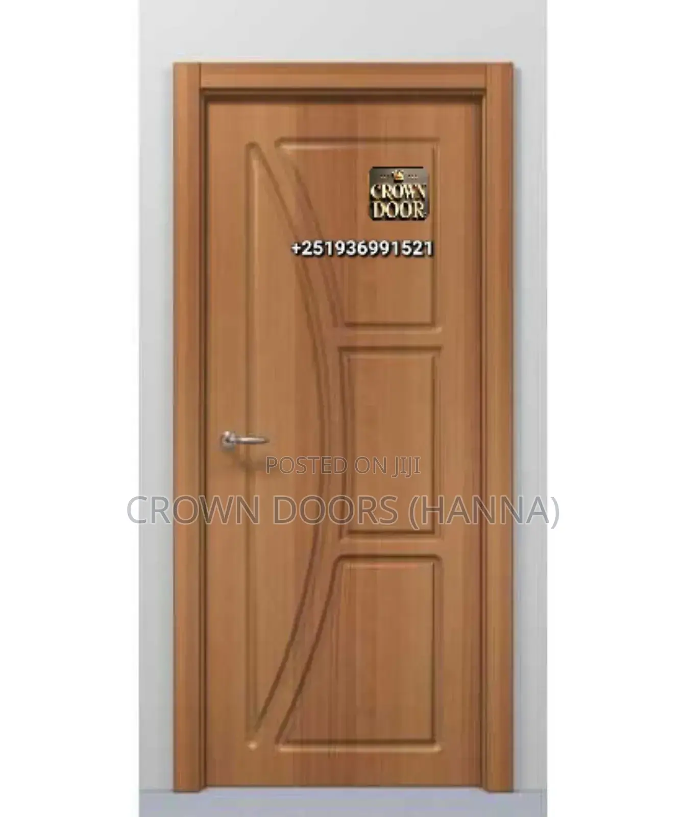 Premium Engineered Wooden Door Made Of Lime Stone Wood Fiber