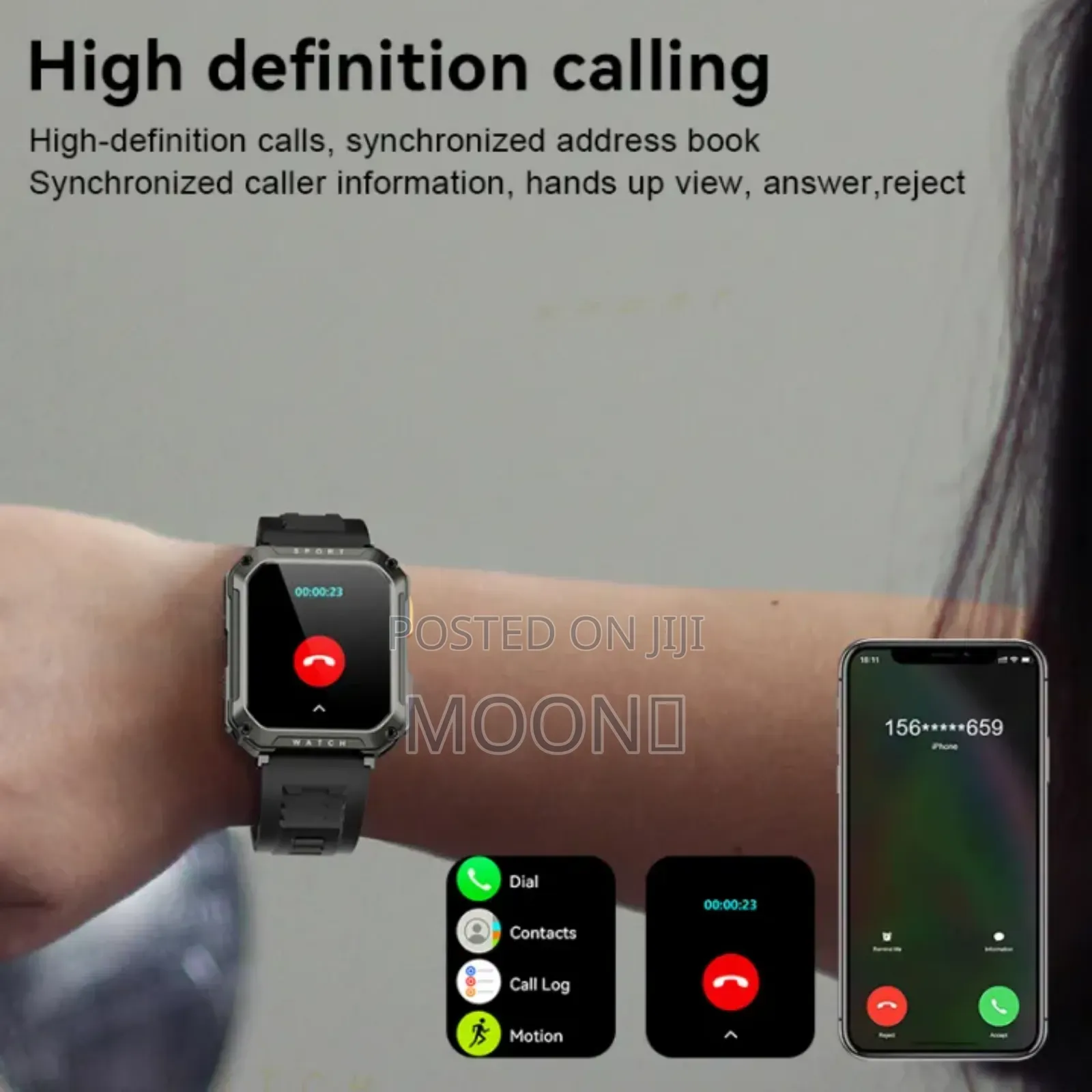 Lige Smart Watch Men New Military Style