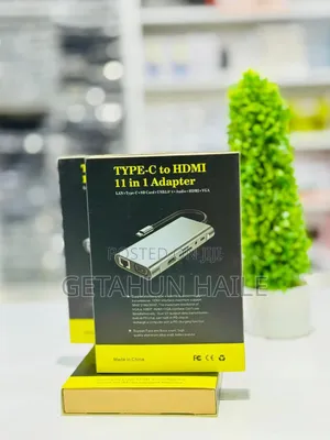 11 in 1 Type C to HDTV Adapter (11 in 1 Type C Hub)