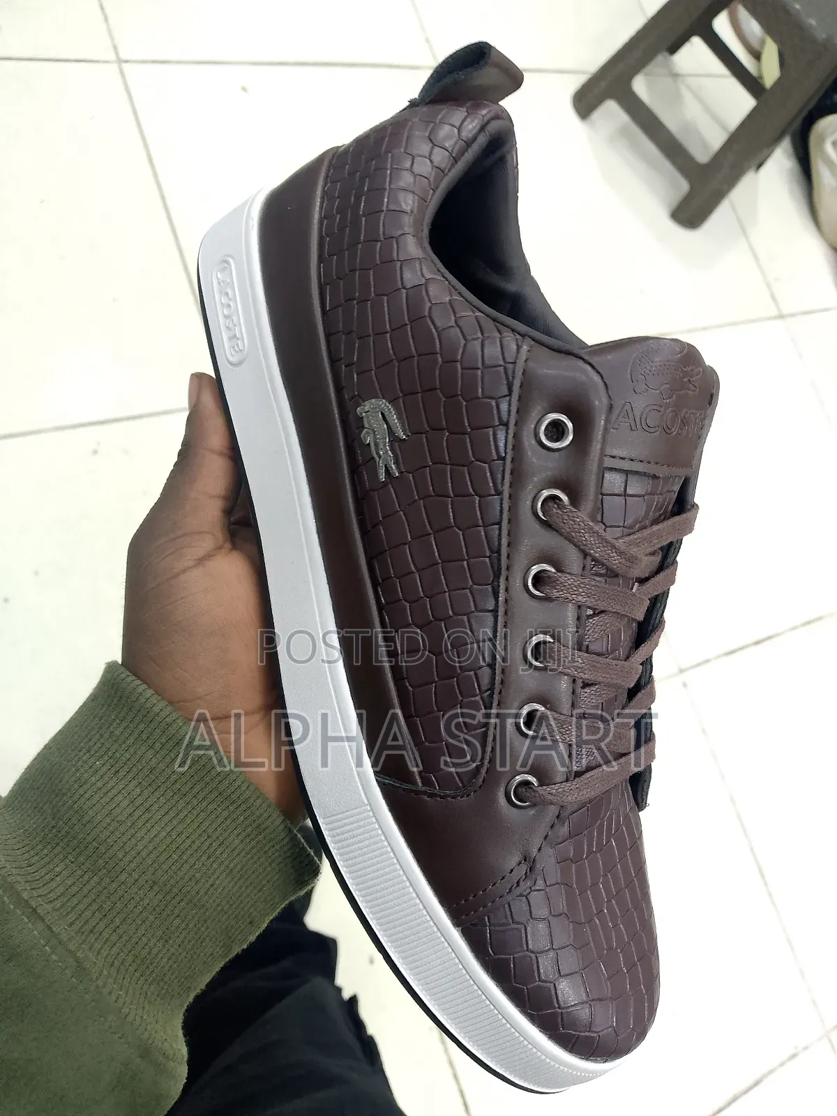 Lacoste High Master Quality Flat Lather Shoes for You