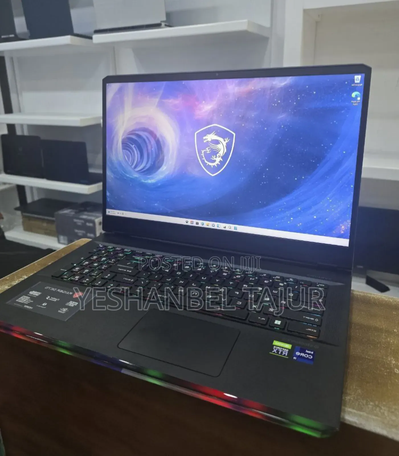 New Laptop MSI GF63 16GB Intel Core I9 SSD 1T