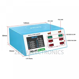 8 Port Charger