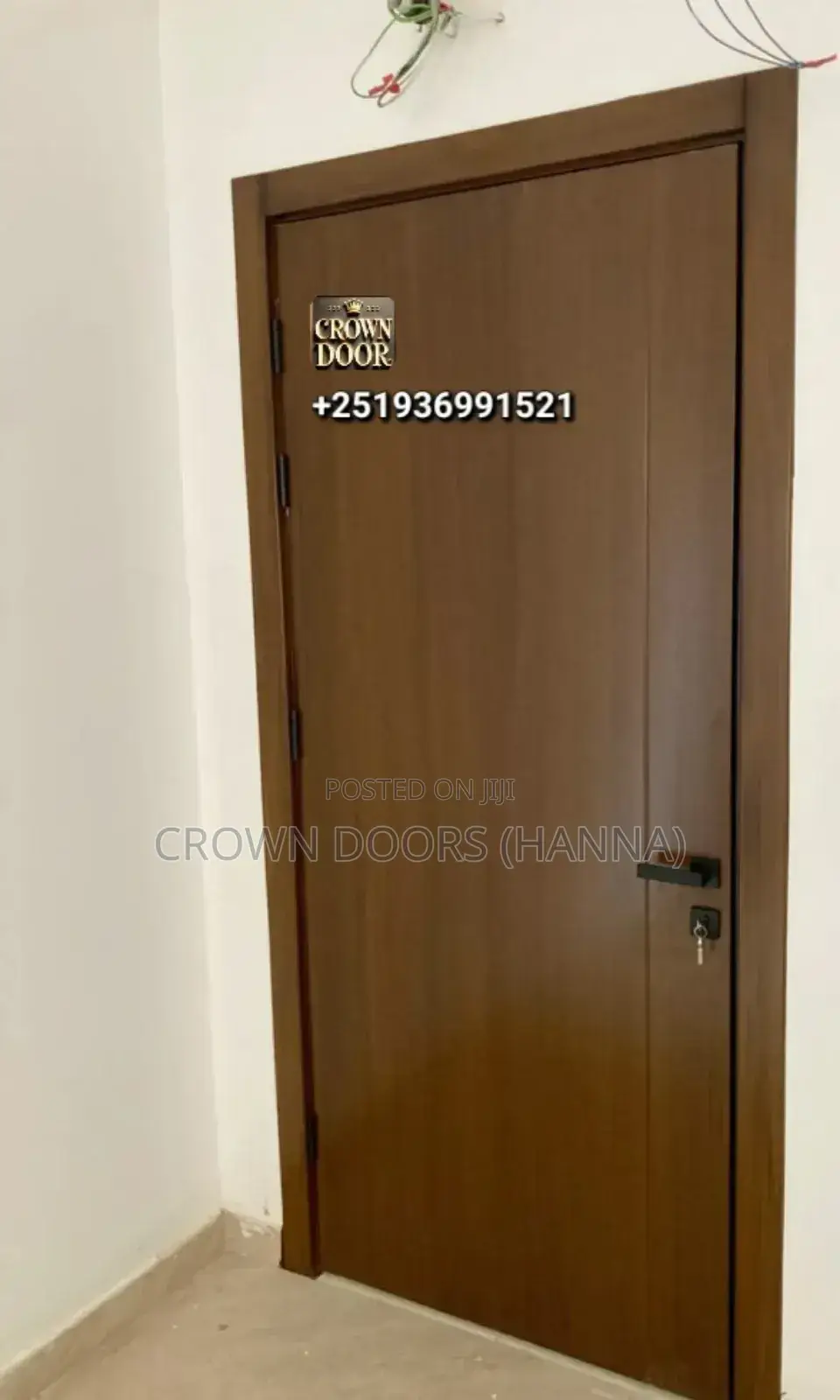 Premium Engineered Wooden Door Made Of Lime Stone Wood Fiber