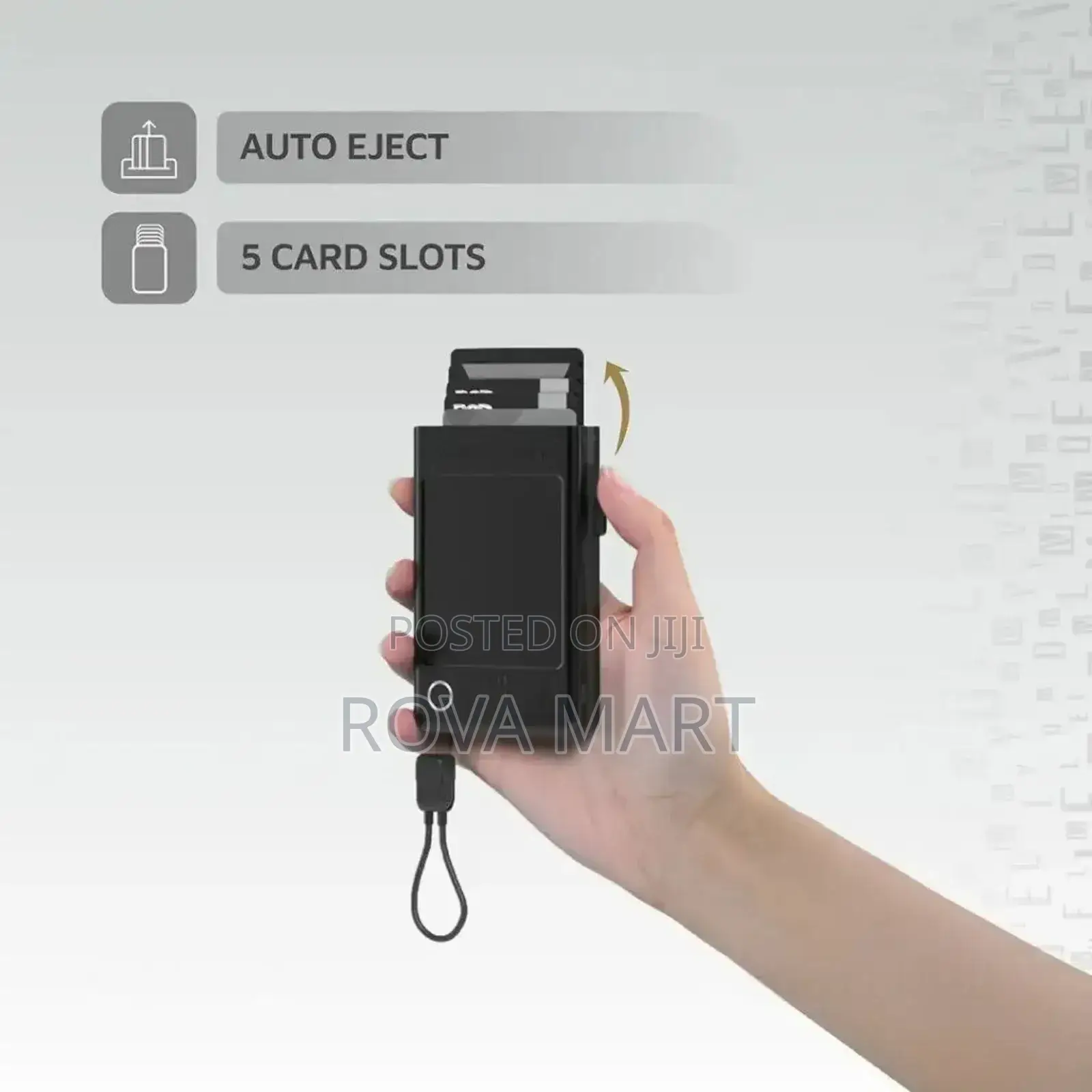 3-in-1 Smart Cardholder Power Bank