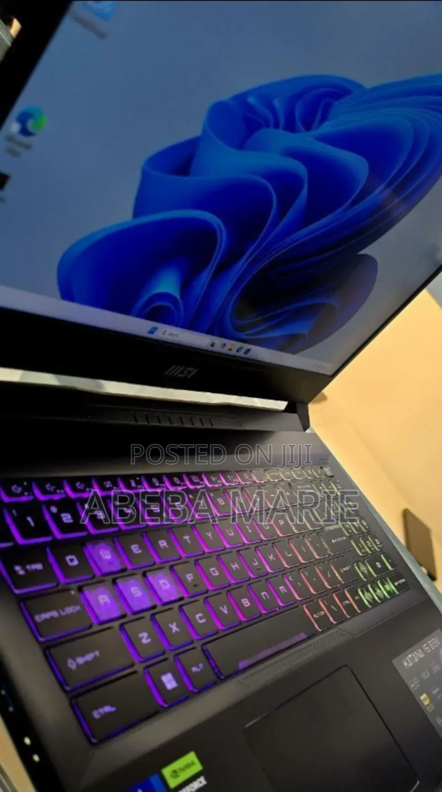 New Laptop MSI Katana 15 16GB Intel Core i7 SSD 1T
