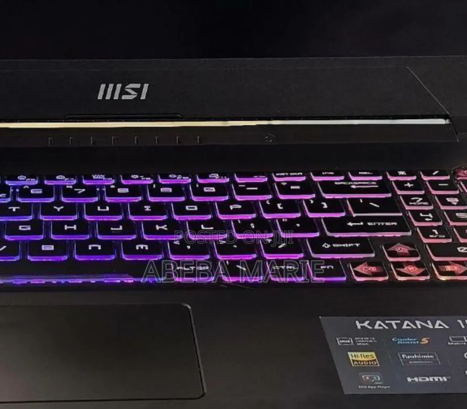 New Laptop MSI Katana 15 16GB Intel Core i7 SSD 1T