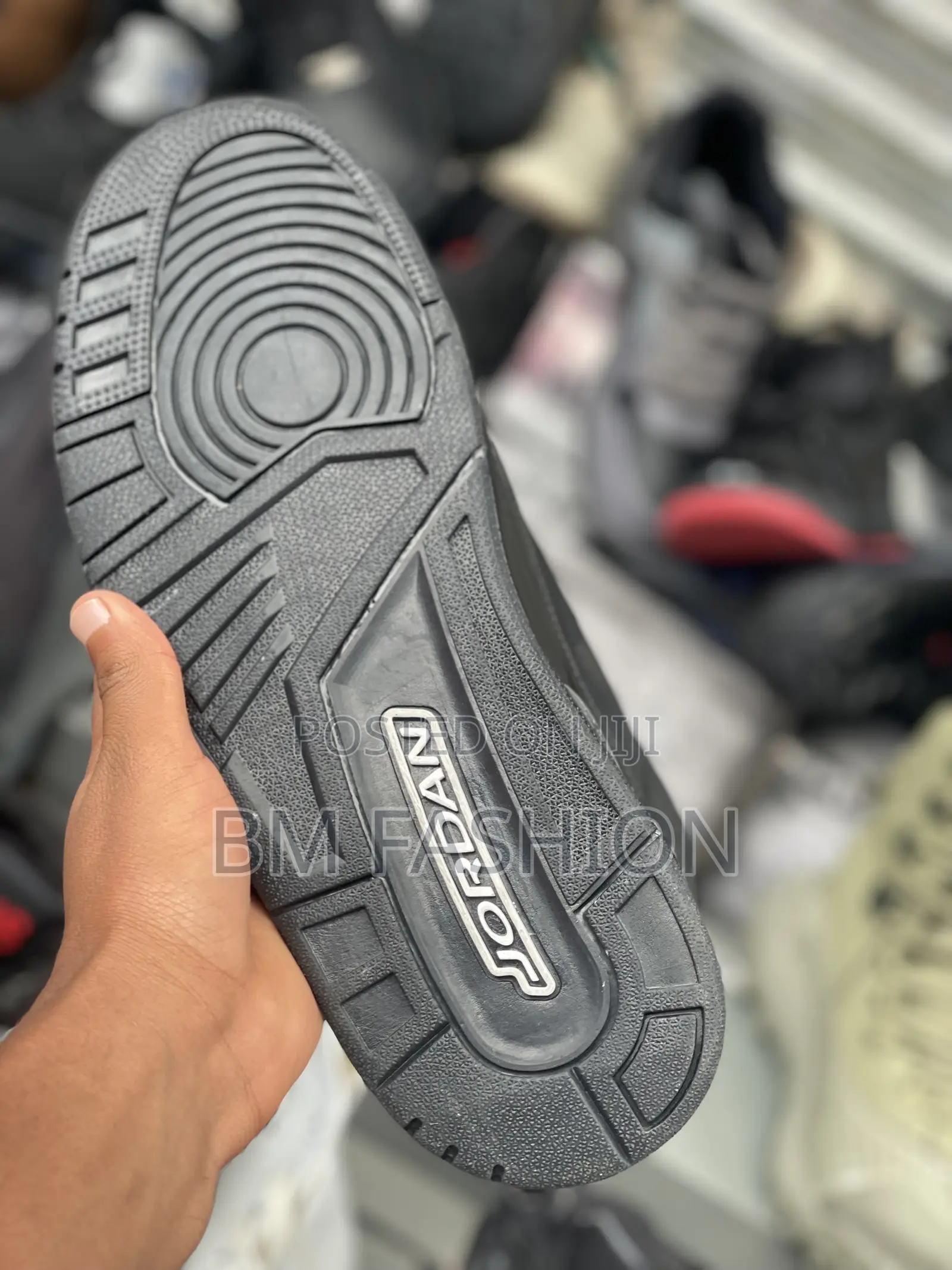 Jordan 3 Black Men’S Fashion Sneakers