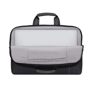 Black Slim Laptop Bag 15.6