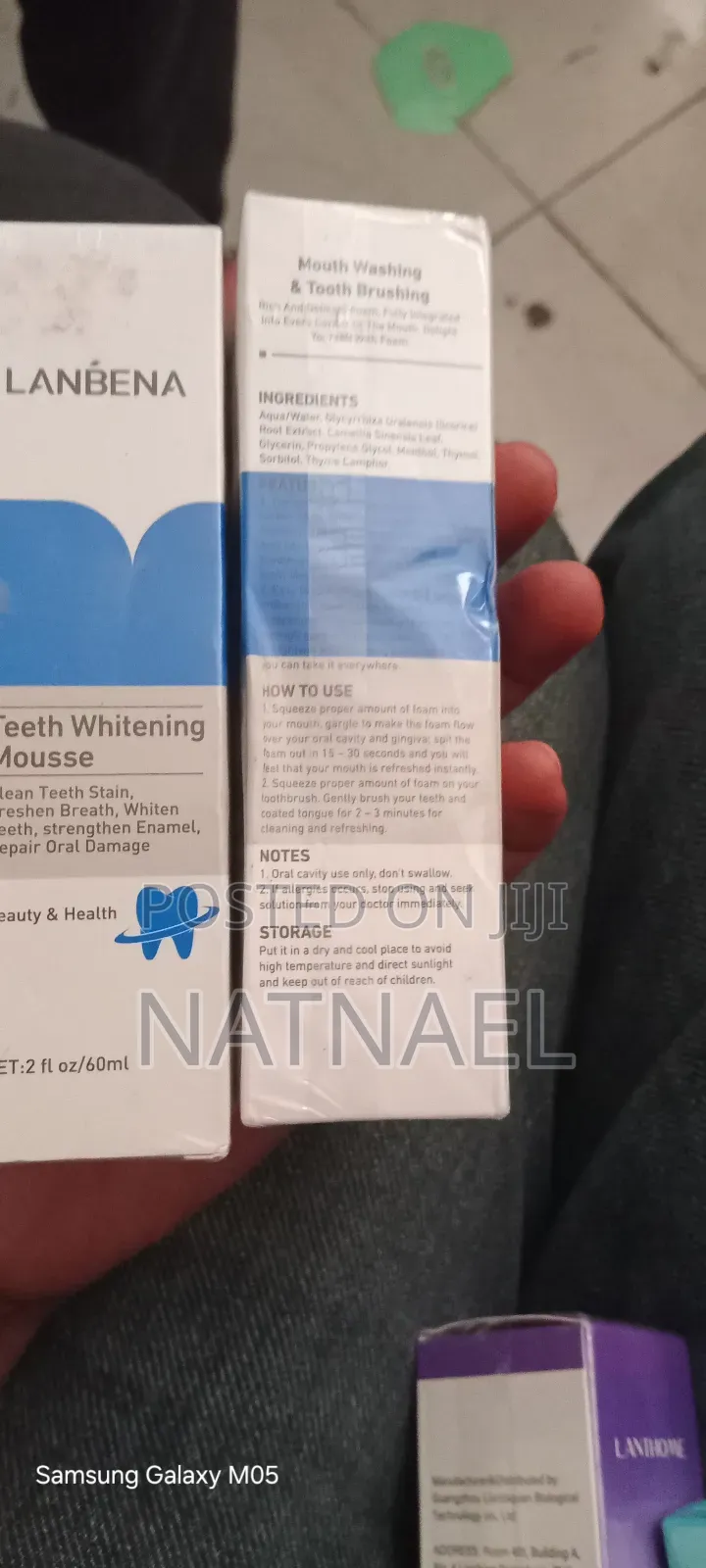 Teeth Whetening Mouse