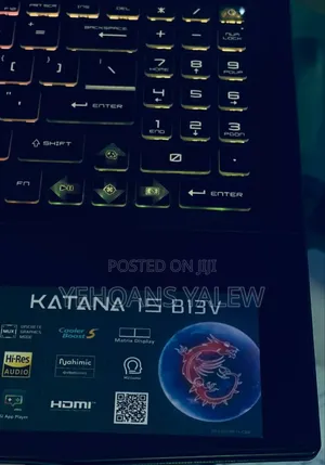 New Laptop MSI Katana 15 16GB Intel Core I7 SSD 1T