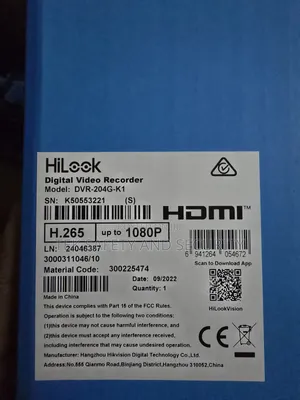 DVR 4ch Hilook Hikvision