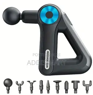 8in1lcd Display Fascial Gun 32 Speed