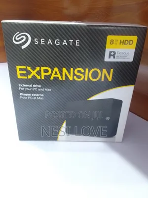 8tb Seagate Expansion External Hard Disk Drive Storage