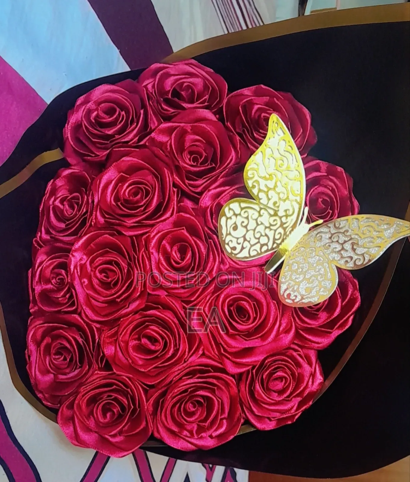 Ribbon Rose Bouquet