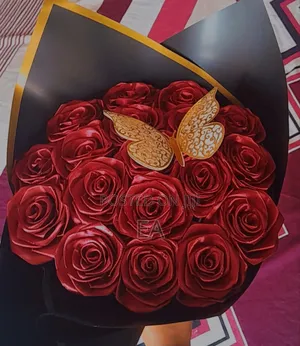 Ribbon Rose Bouquet