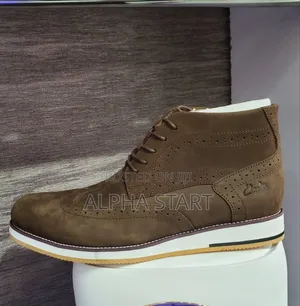 Clark’S Boots High Master Quality Shoes Made in Italy