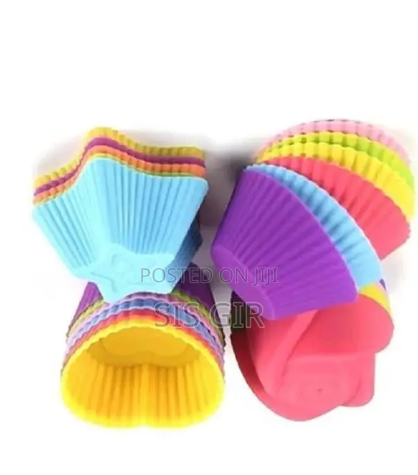 6pcs Silicone Cake Cupcake Cup Cake Tool